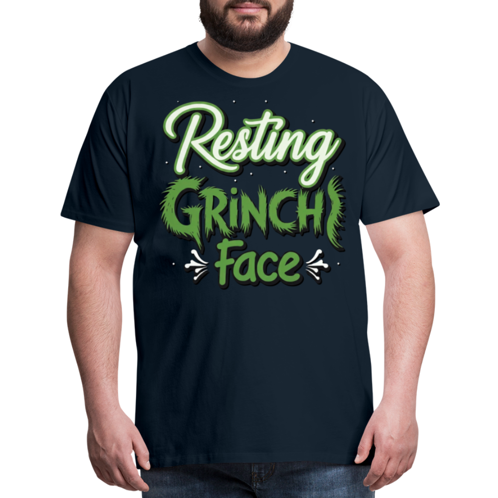 Grinch Men's T-Shirt - deep navy