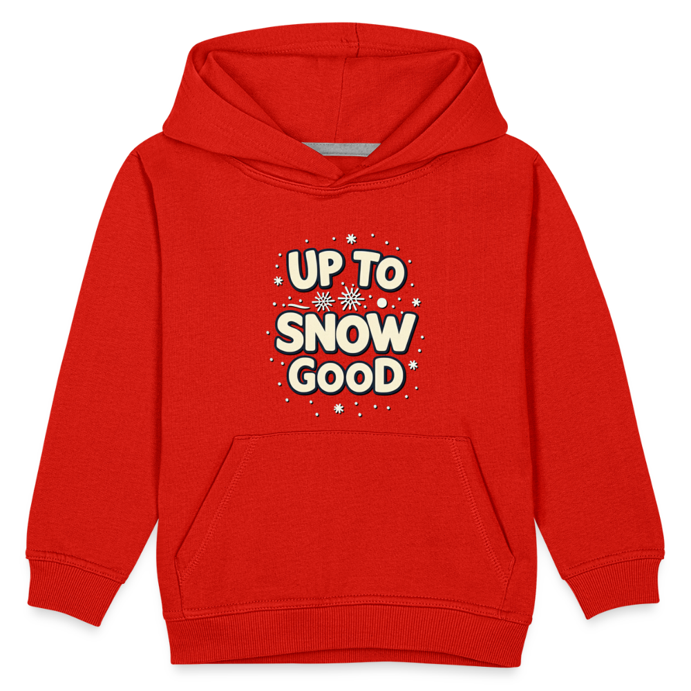 Snow Good Kids‘ Hoodie - red