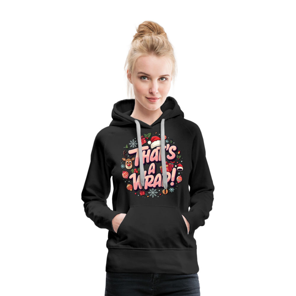 Wrap Women’s Hoodie - black