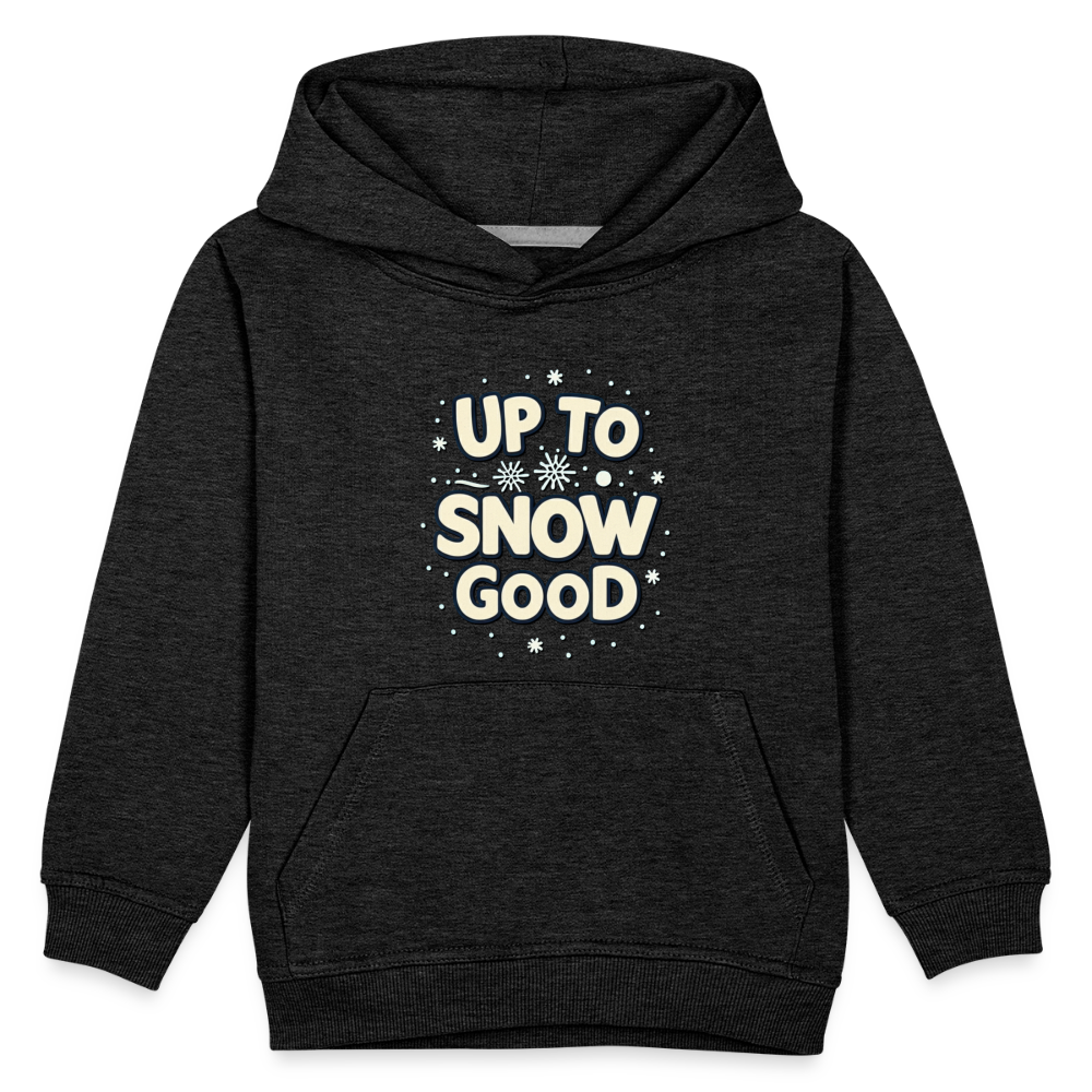 Snow Good Kids‘ Hoodie - charcoal grey