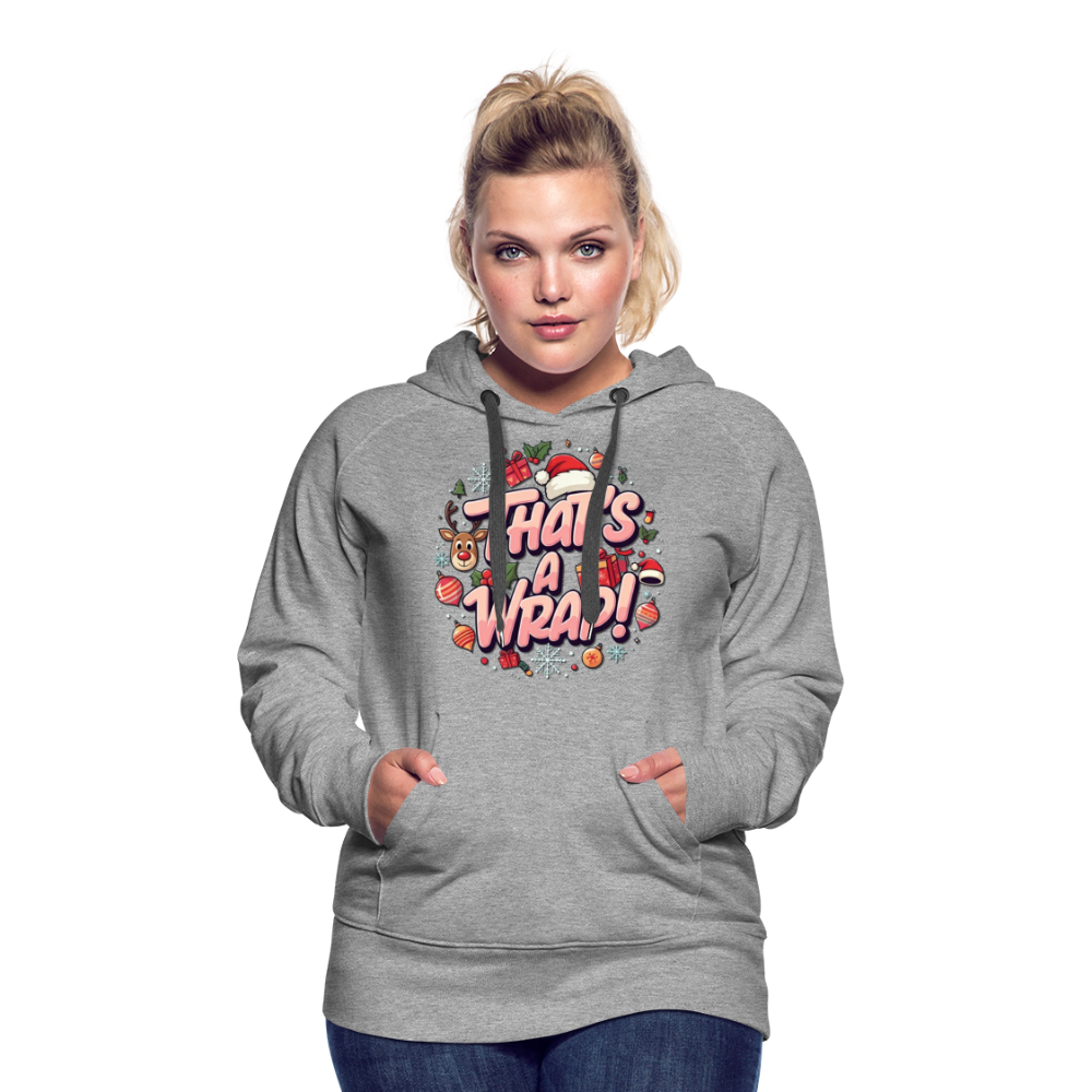 Wrap Women’s Hoodie - heather grey