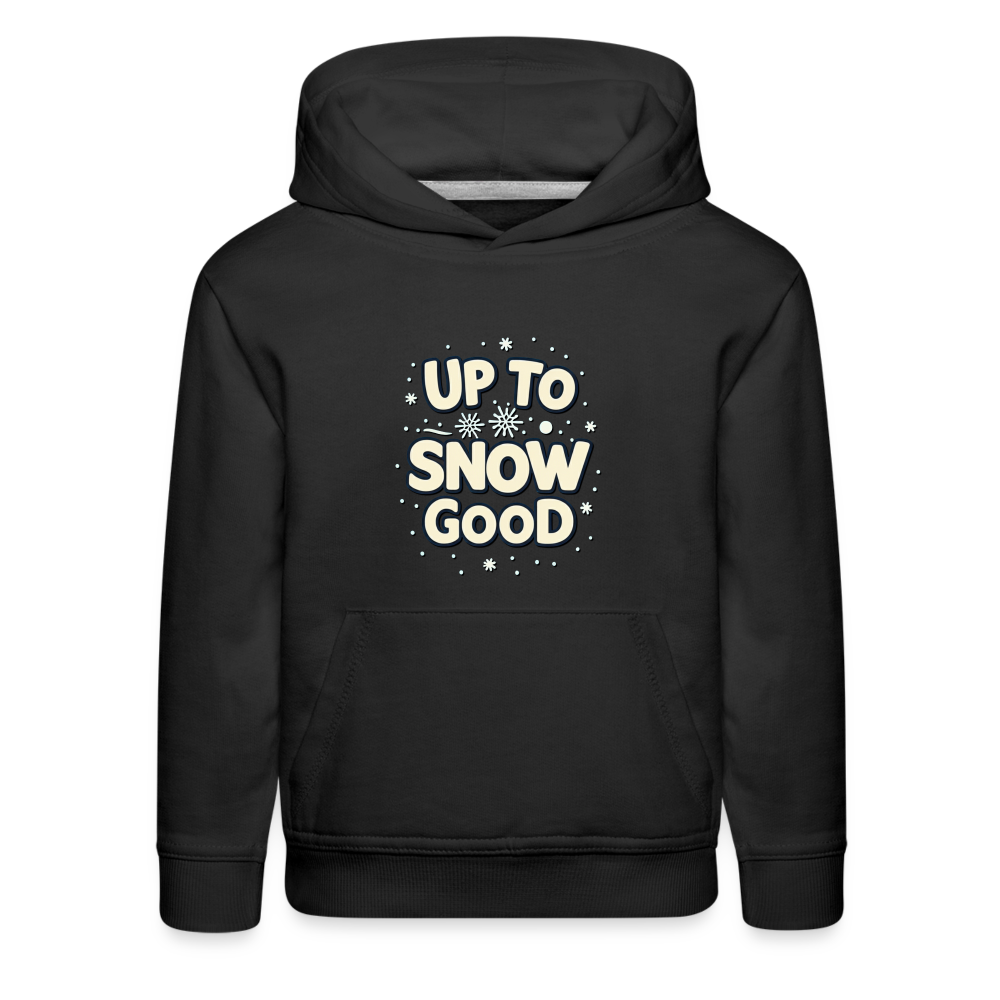 Snow Good Kids‘ Hoodie - black