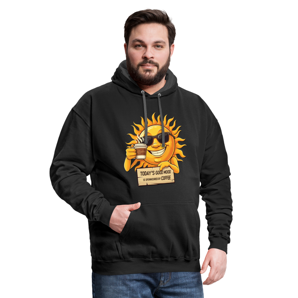 Sponsored by Coffee Hoodie - black/asphalt