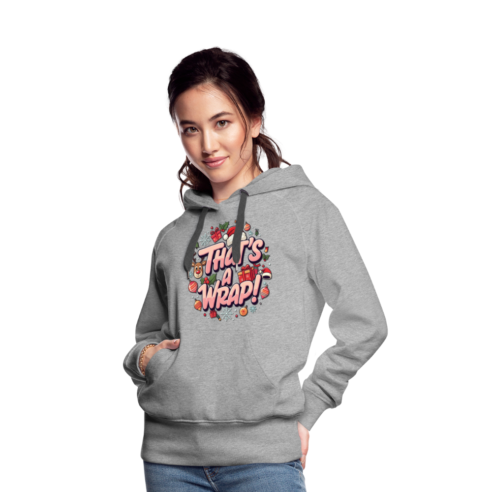 Wrap Women’s Hoodie - heather grey