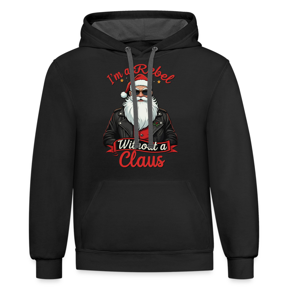 Rebel Hoodie - black/asphalt