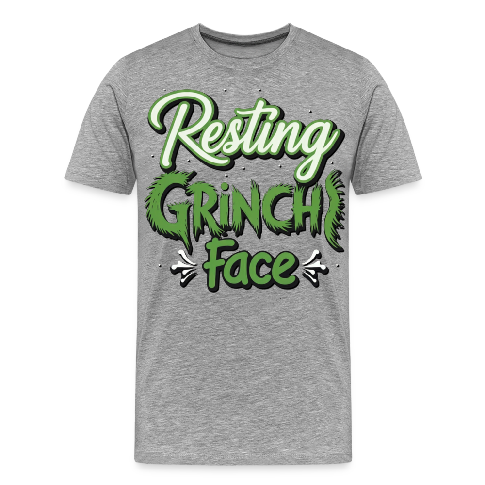 Grinch Men's T-Shirt - heather gray