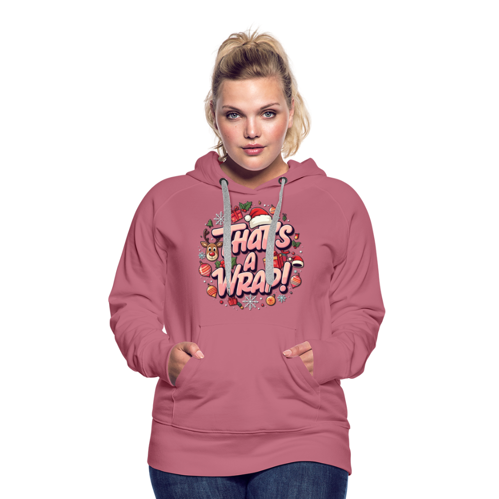Wrap Women’s Hoodie - mauve