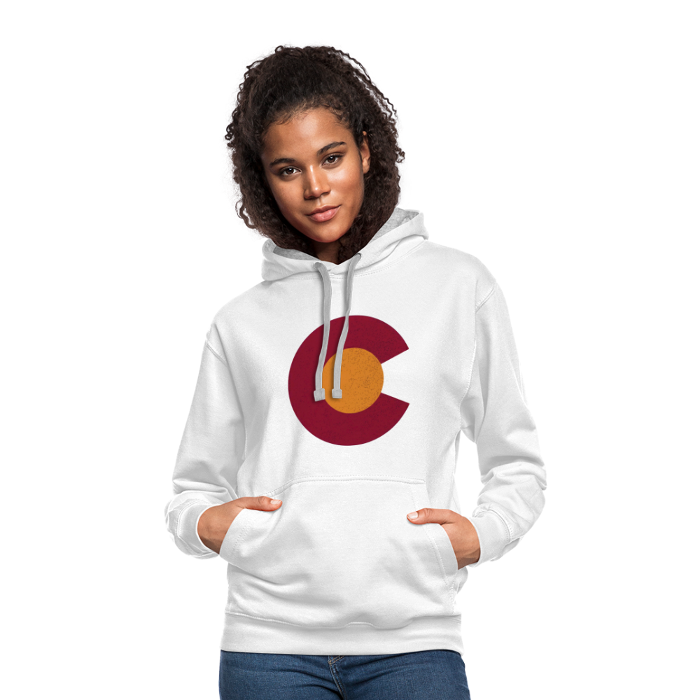 CO Hoodie - white/gray