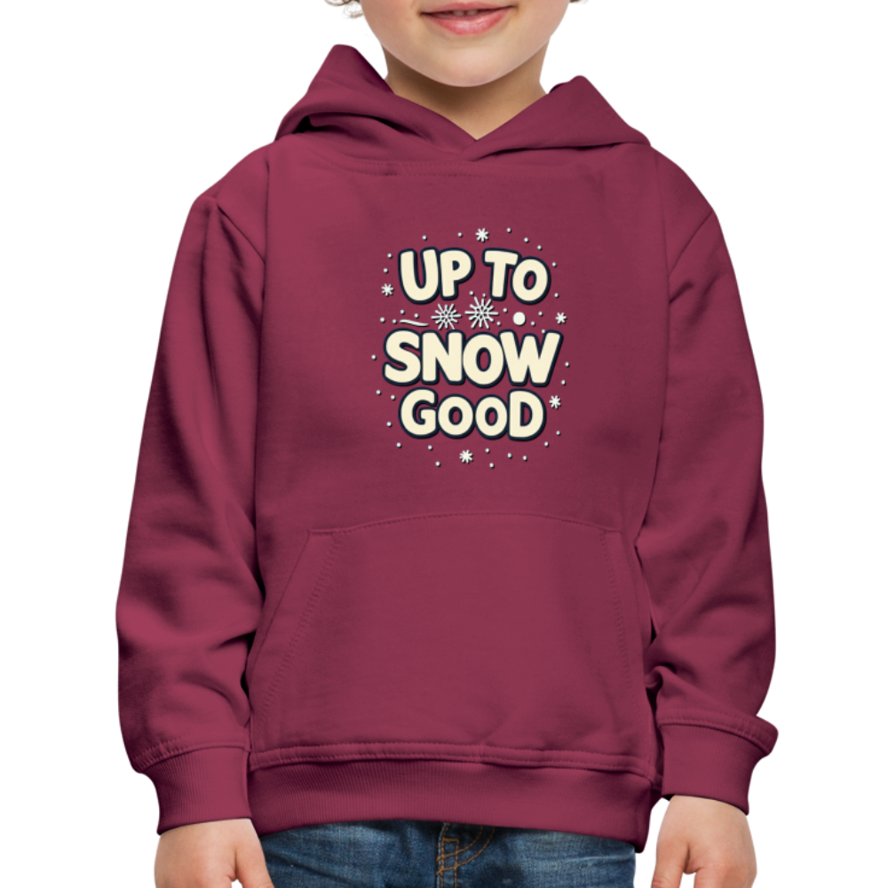 Snow Good Kids‘ Hoodie - burgundy