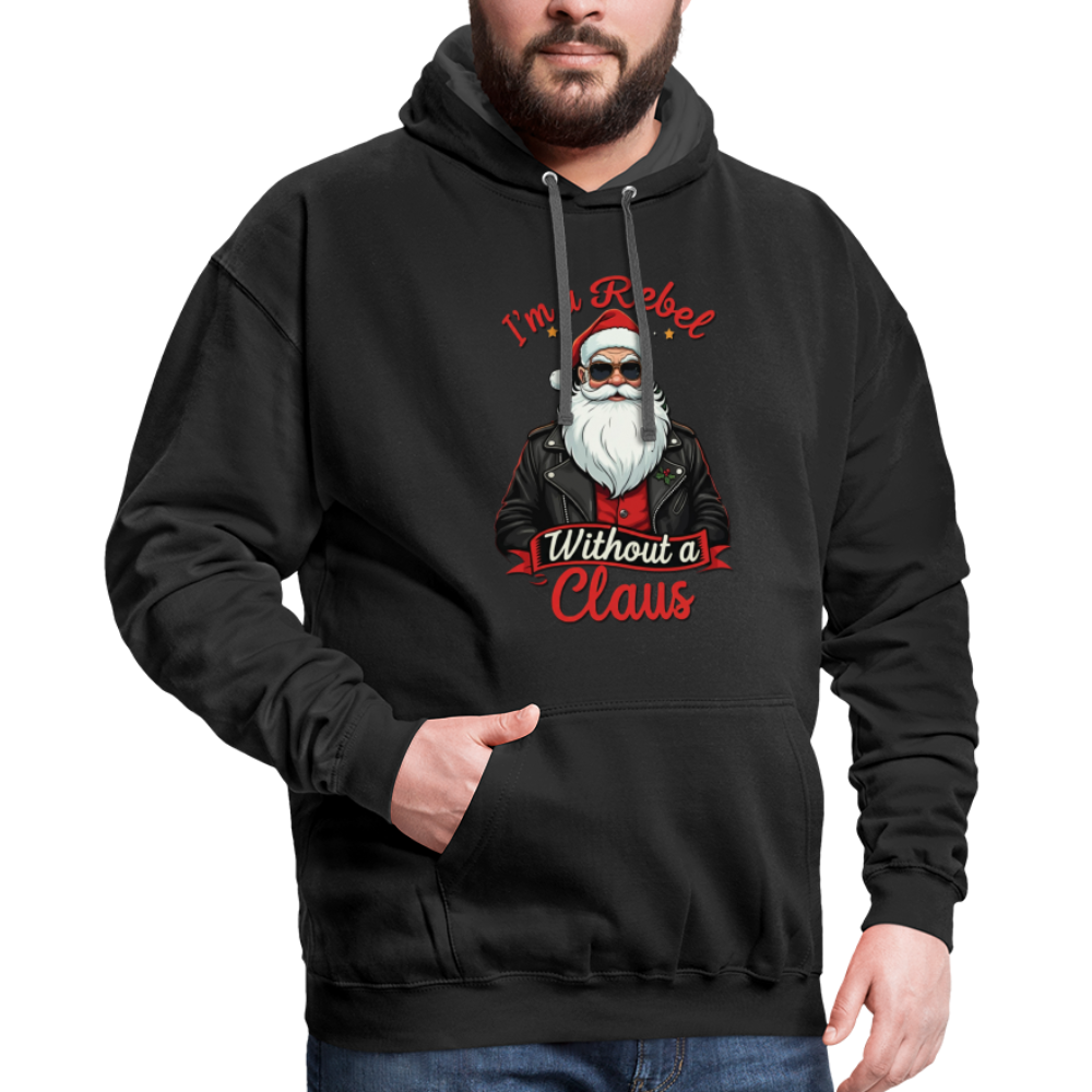 Rebel Hoodie - black/asphalt