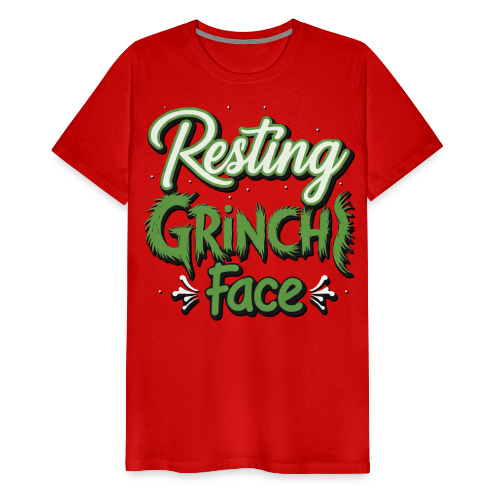 Grinch Men's T-Shirt - red
