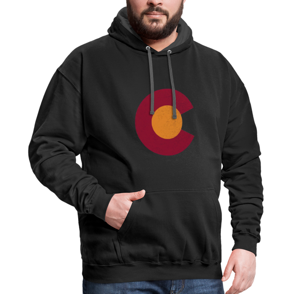 CO Hoodie - black/asphalt