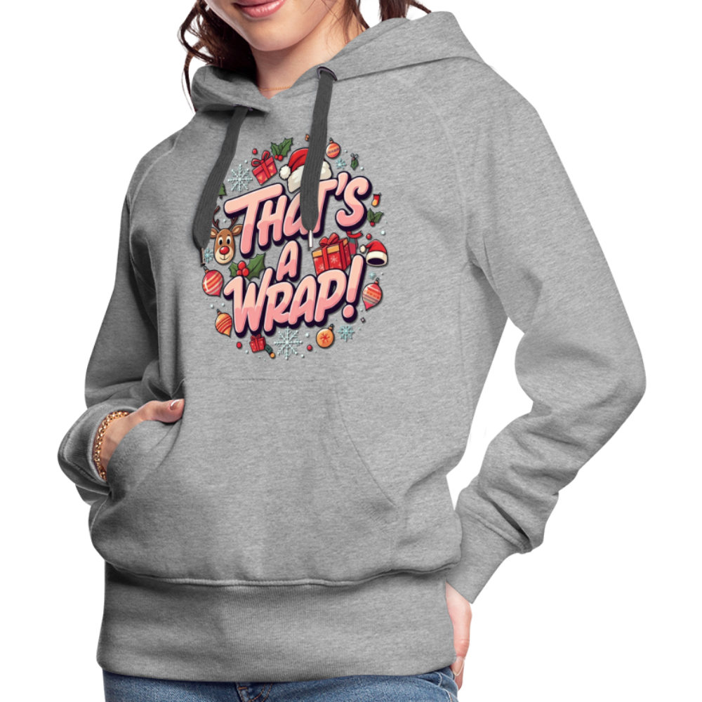 Wrap Women’s Hoodie - heather grey