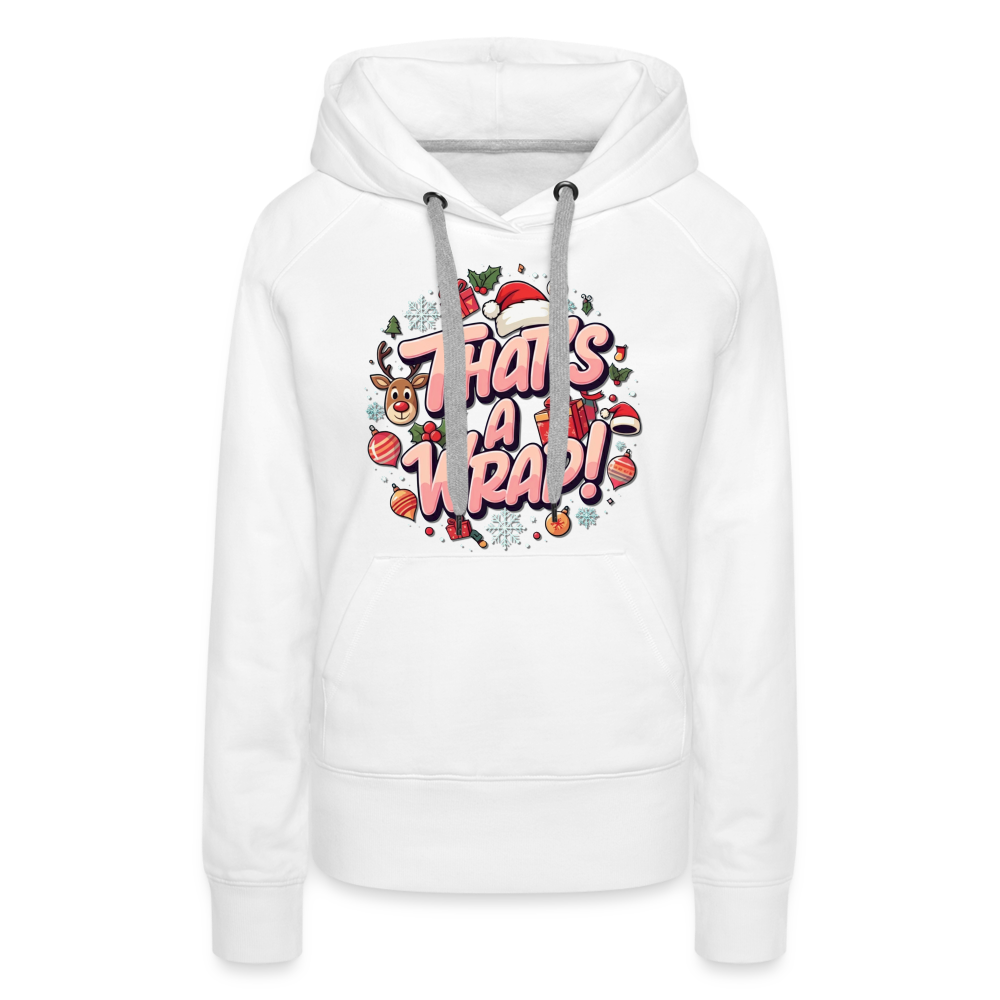 Wrap Women’s Hoodie - white