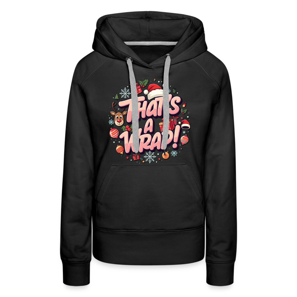 Wrap Women’s Hoodie - black
