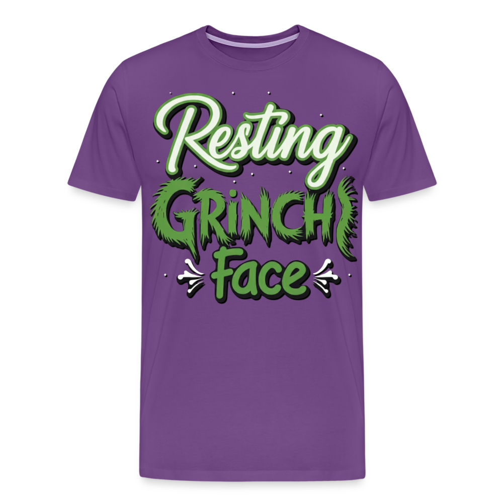 Grinch Men's T-Shirt - purple
