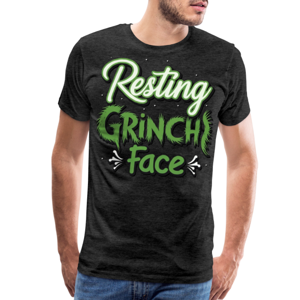 Grinch Men's T-Shirt - charcoal grey