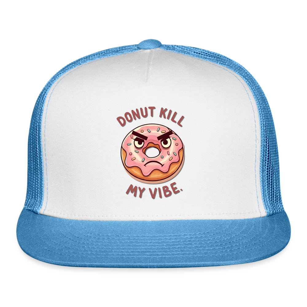 My Vibe Trucker Hat - white/blue