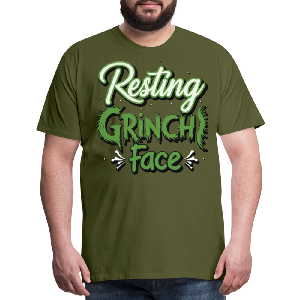 Grinch Men's T-Shirt - olive green