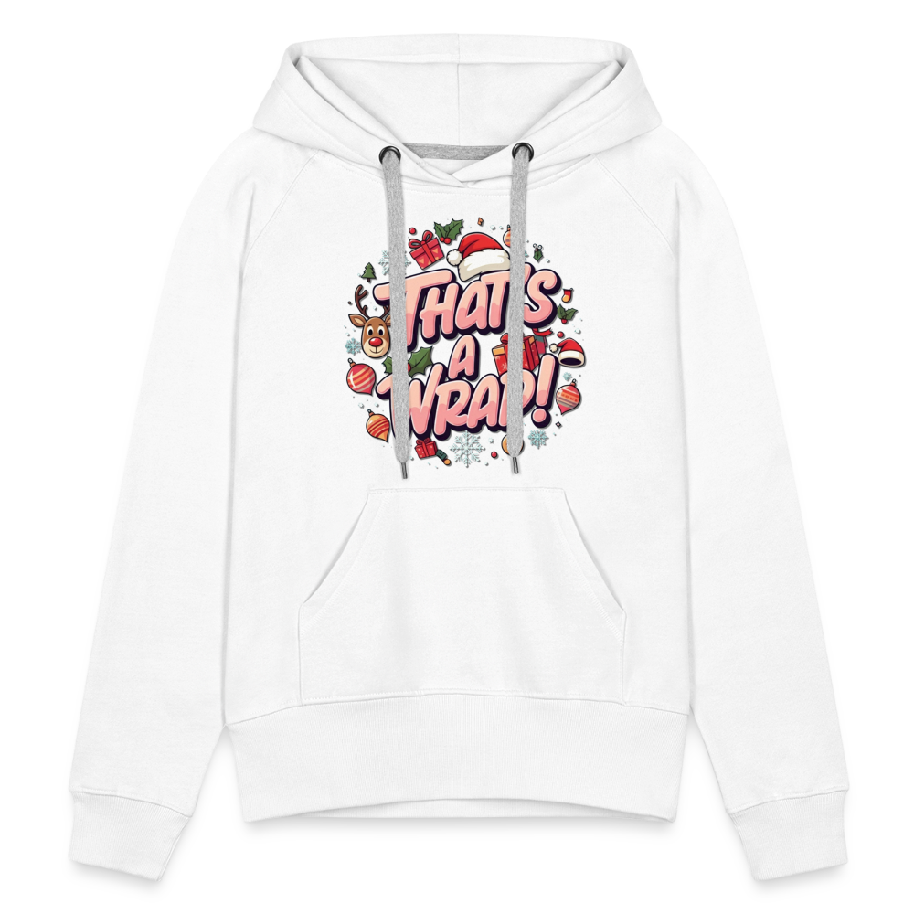 Wrap Women’s Hoodie - white