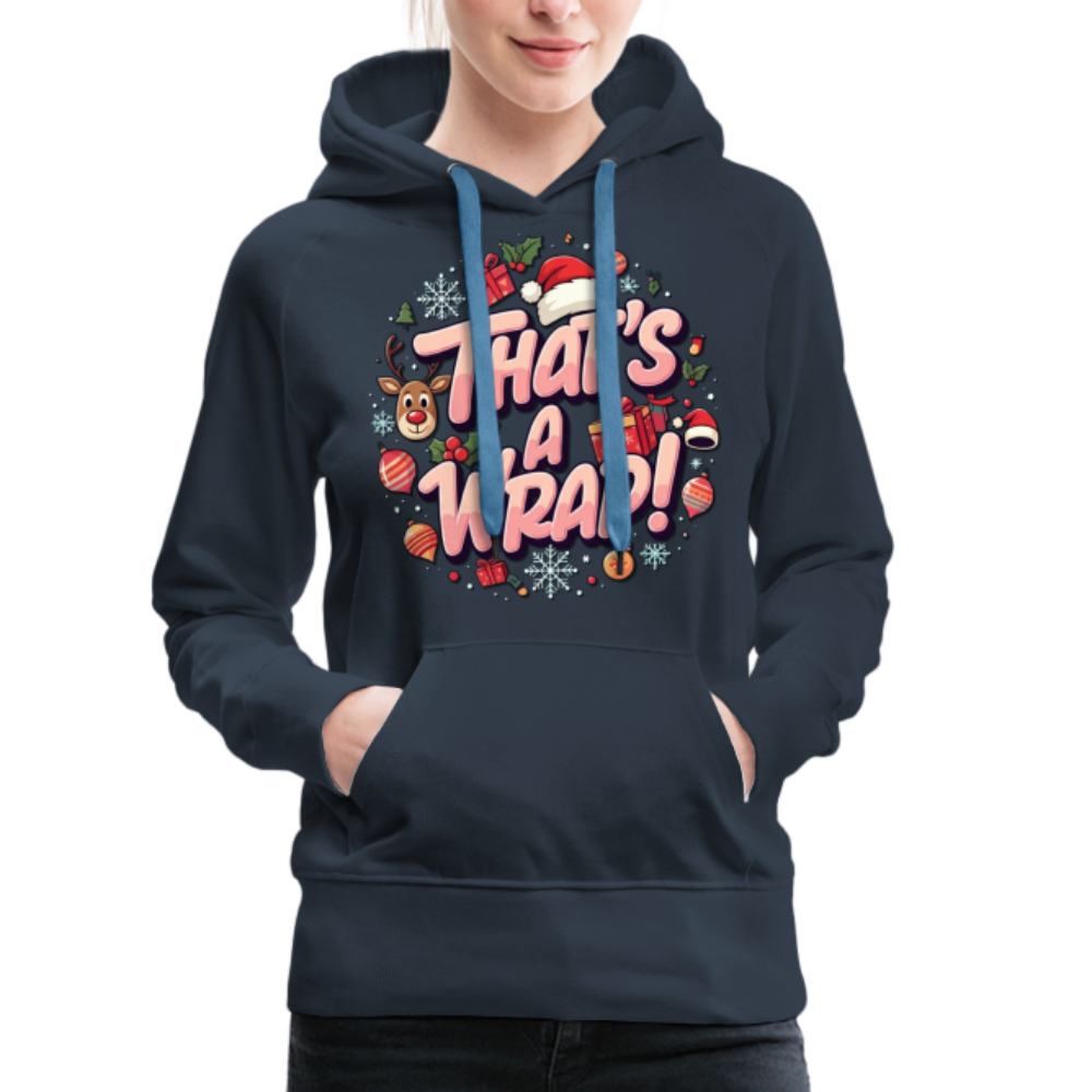Wrap Women’s Hoodie - navy