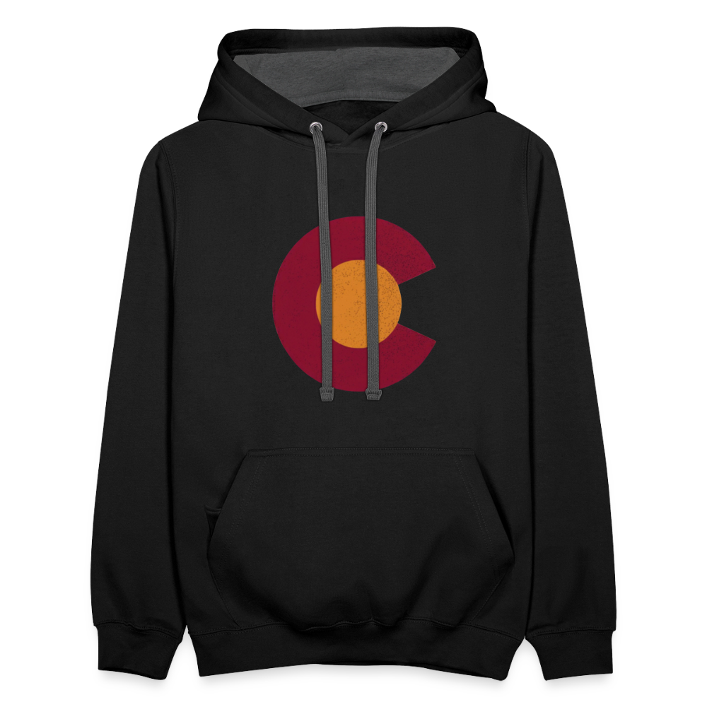 CO Hoodie - black/asphalt