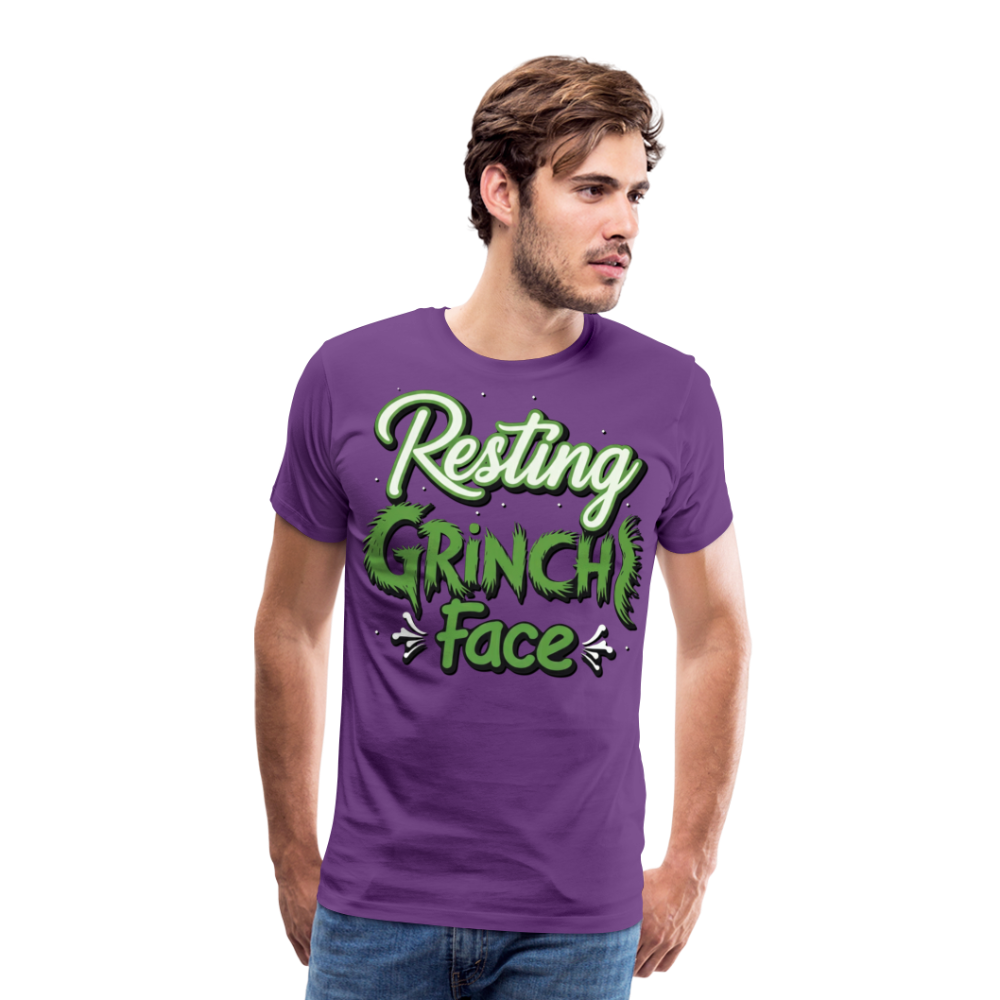 Grinch Men's T-Shirt - purple