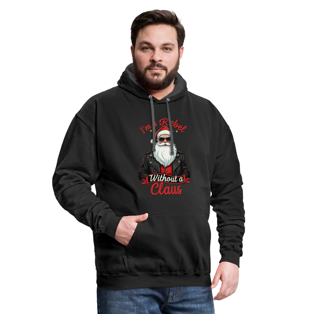 Rebel Hoodie - black/asphalt