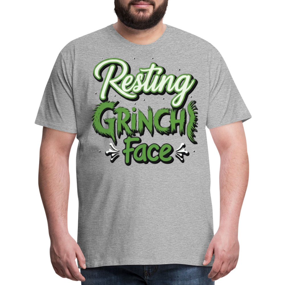 Grinch Men's T-Shirt - heather gray