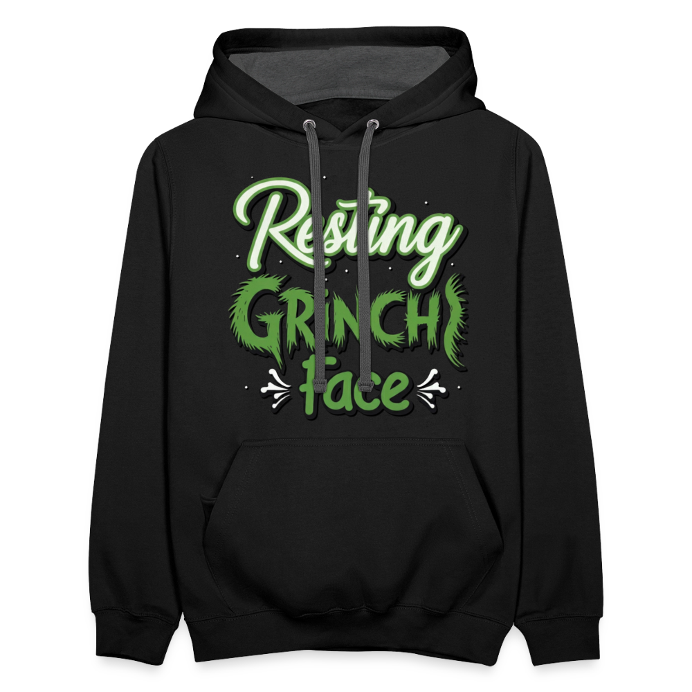 Grinch Hoodie - black/asphalt