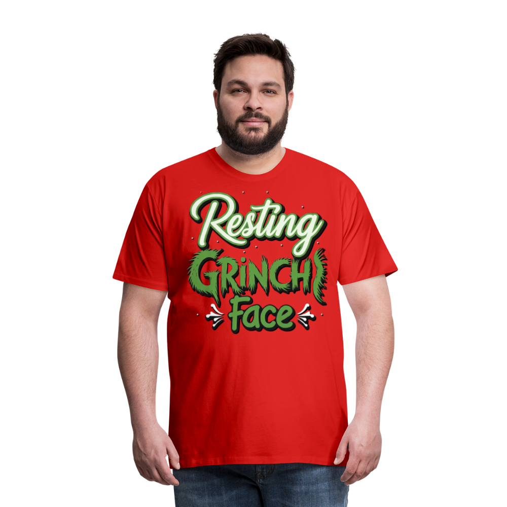 Grinch Men's T-Shirt - red