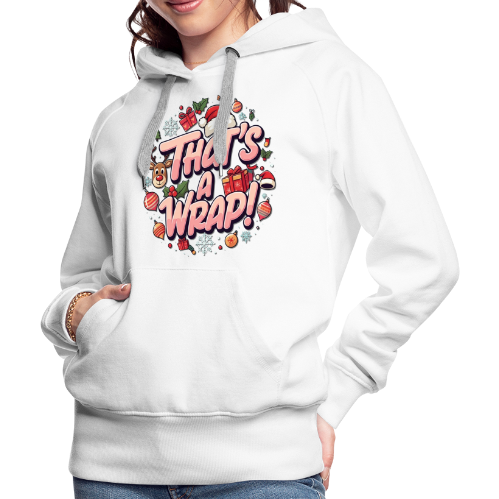 Wrap Women’s Hoodie - white