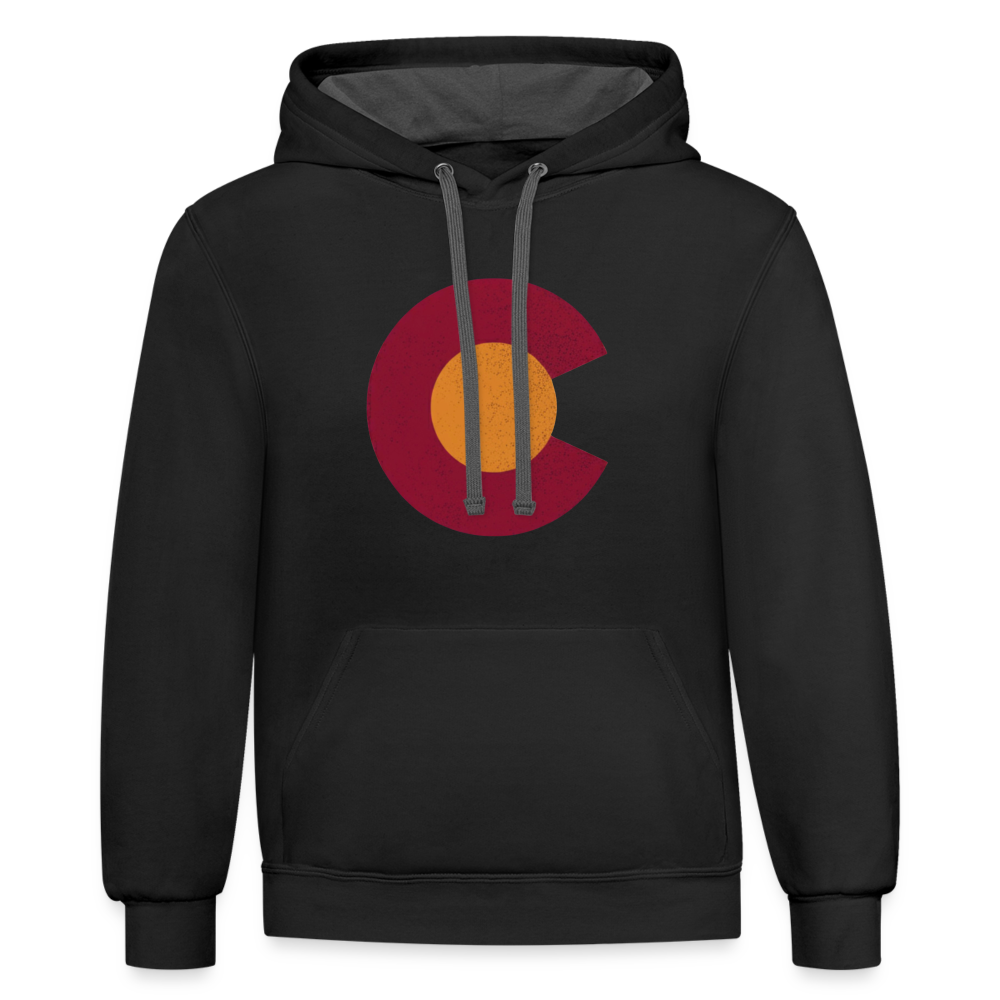 CO Hoodie - black/asphalt
