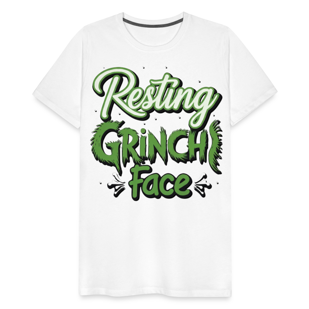 Grinch Men's T-Shirt - white