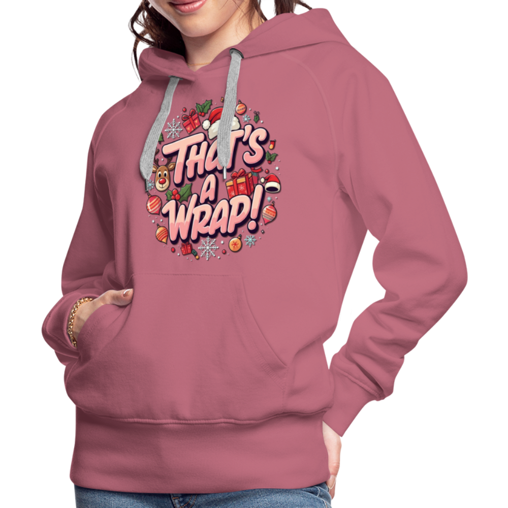 Wrap Women’s Hoodie - mauve
