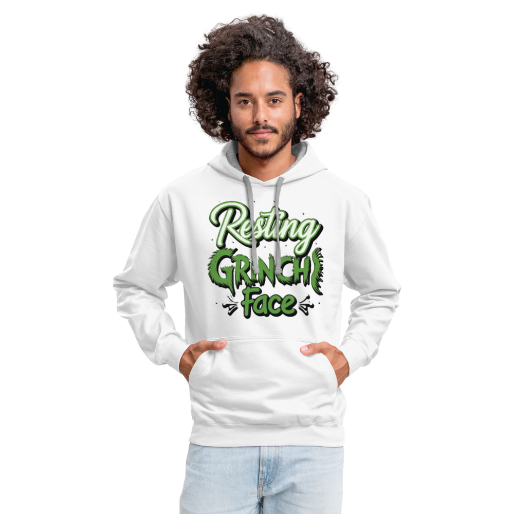 Grinch Hoodie - white/gray