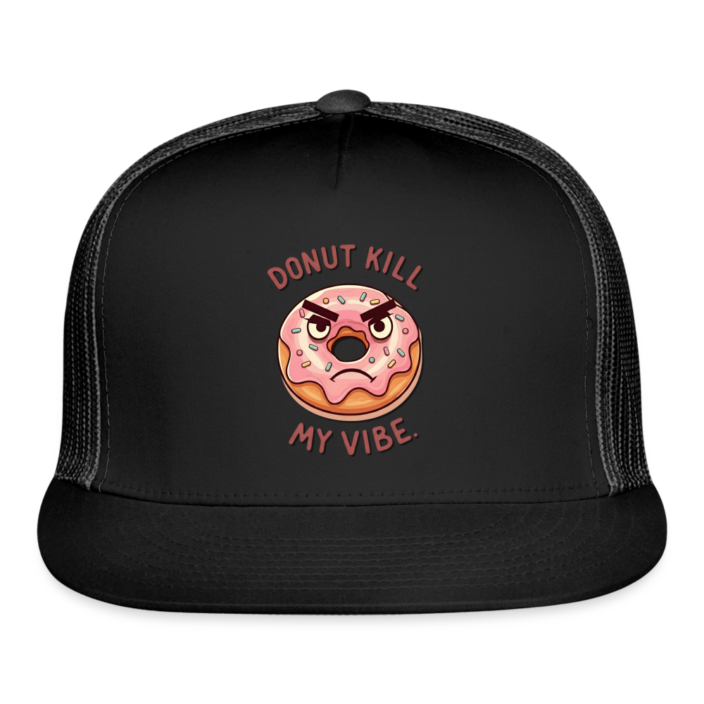 My Vibe Trucker Hat - black/black