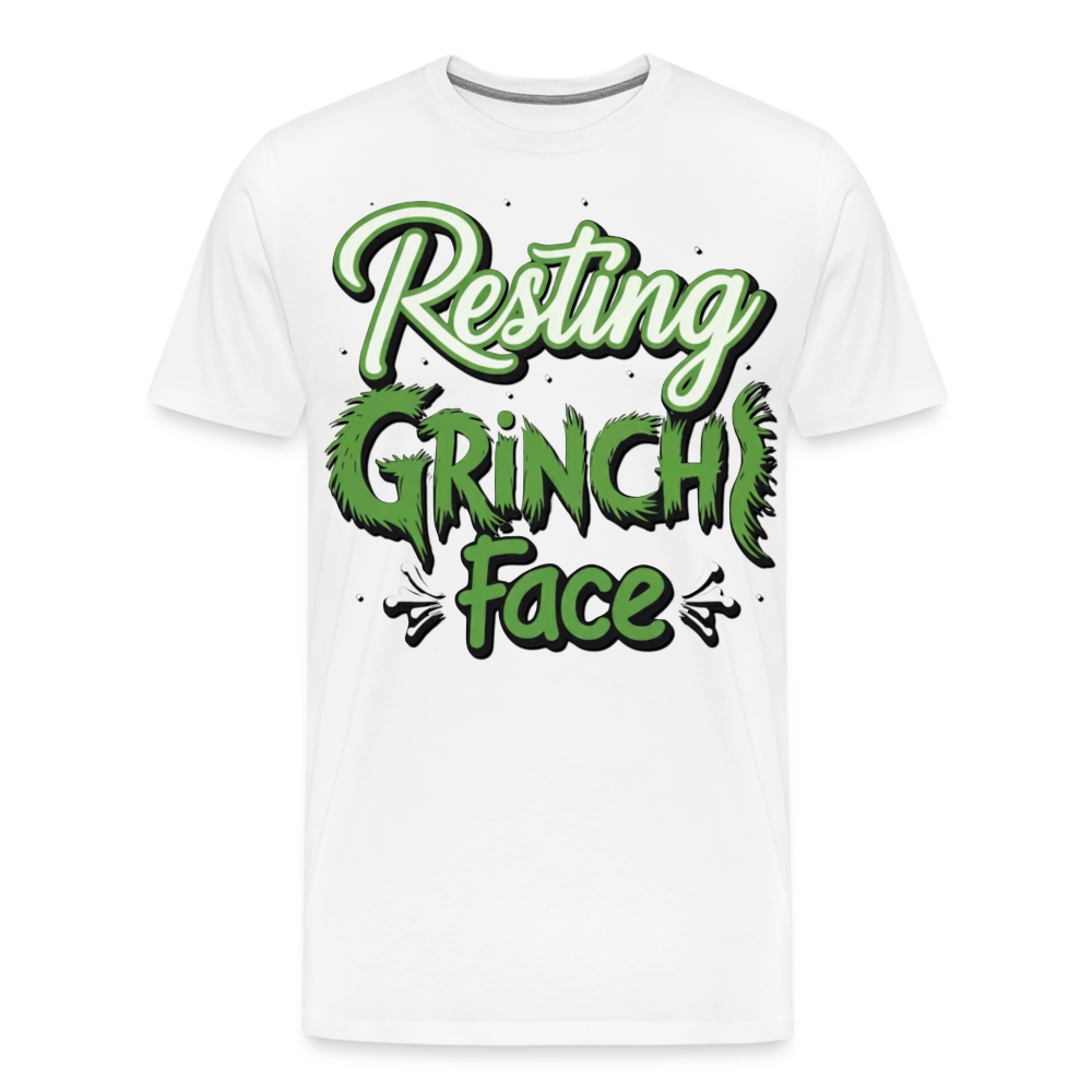 Grinch Men's T-Shirt - white