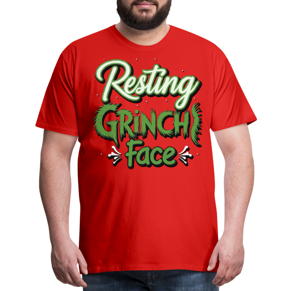 Grinch Men's T-Shirt - red