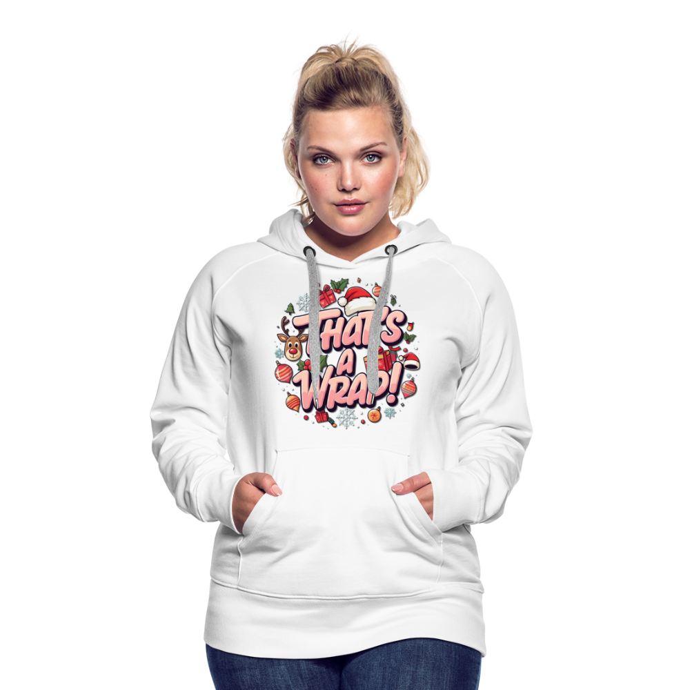 Wrap Women’s Hoodie - white