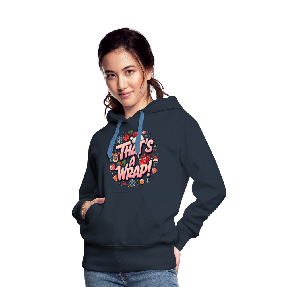 Wrap Women’s Hoodie - navy