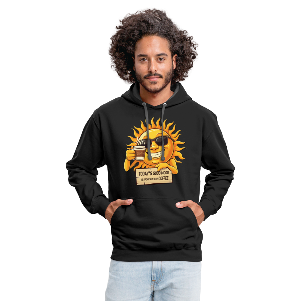 Sponsored by Coffee Hoodie - black/asphalt
