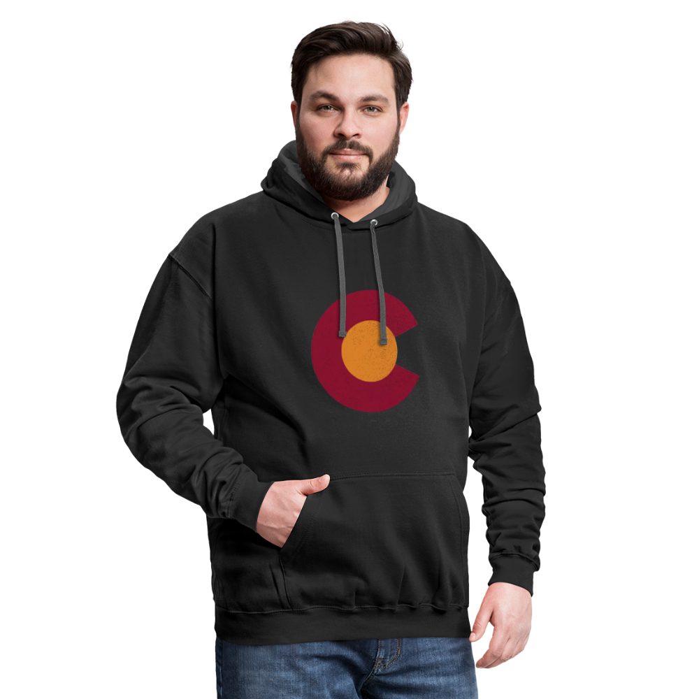 CO Hoodie - black/asphalt