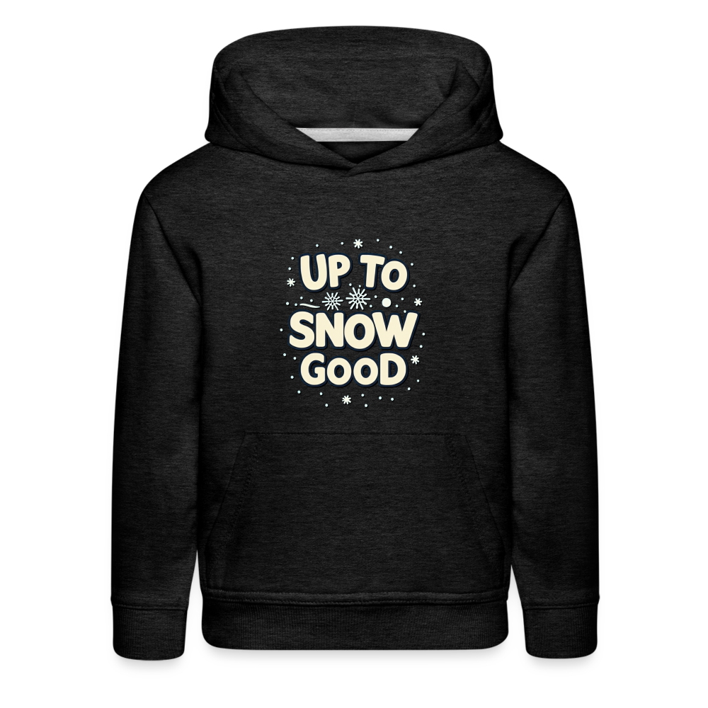 Snow Good Kids‘ Hoodie - charcoal grey