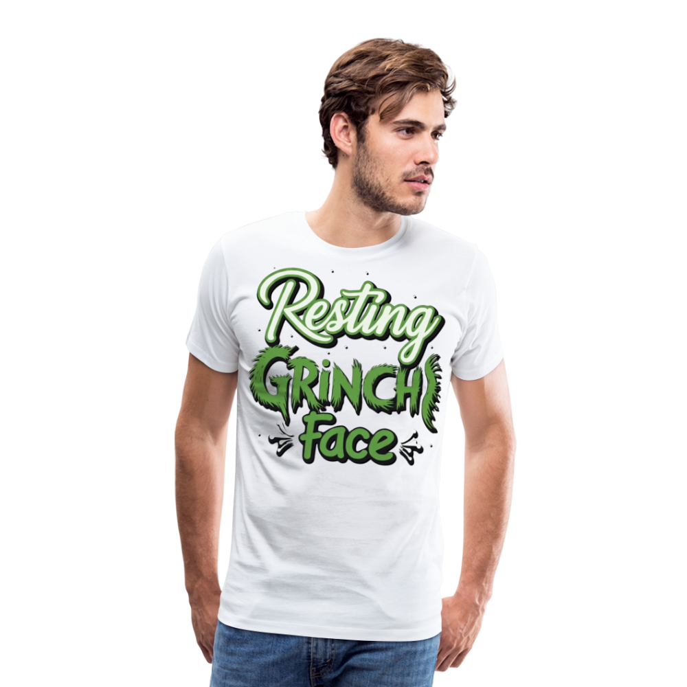 Grinch Men's T-Shirt - white