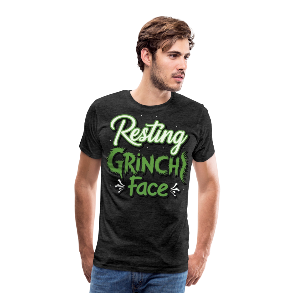 Grinch Men's T-Shirt - charcoal grey