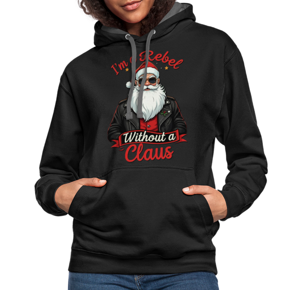 Rebel Hoodie - black/asphalt