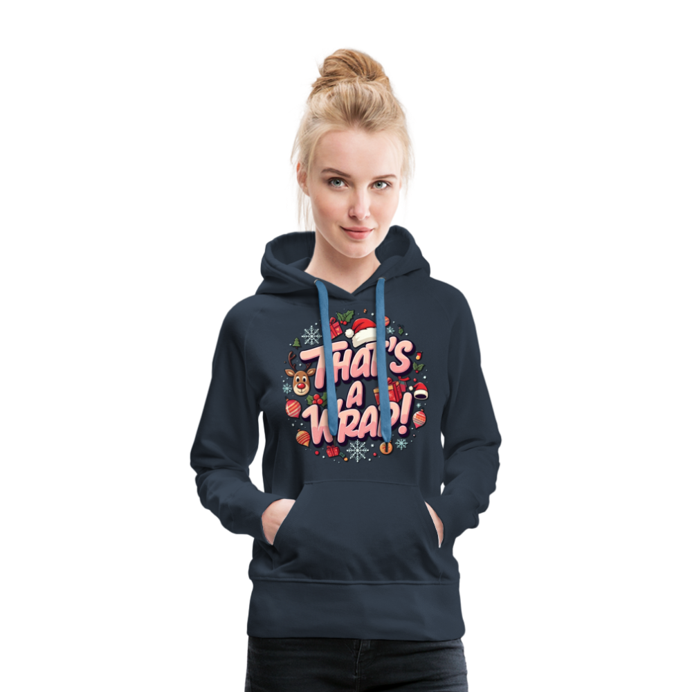 Wrap Women’s Hoodie - navy