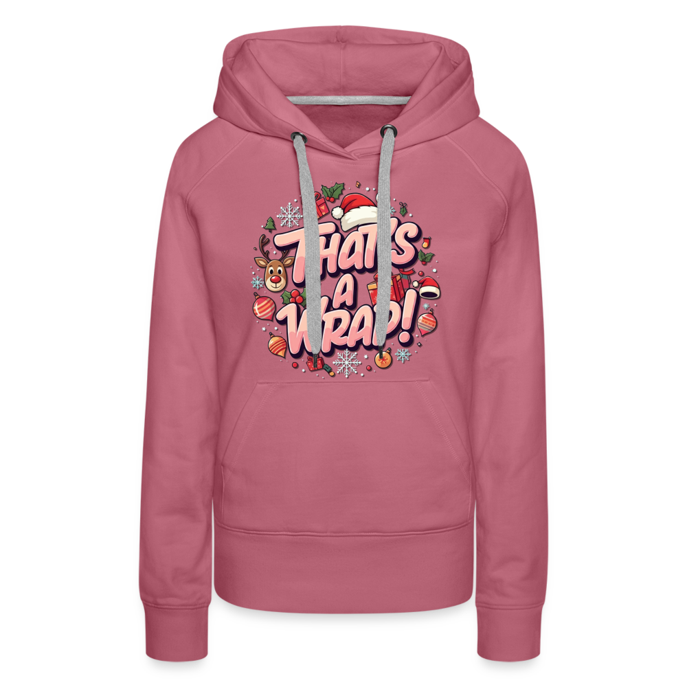 Wrap Women’s Hoodie - mauve