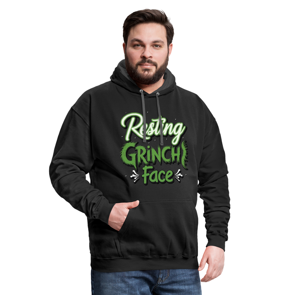 Grinch Hoodie - black/asphalt